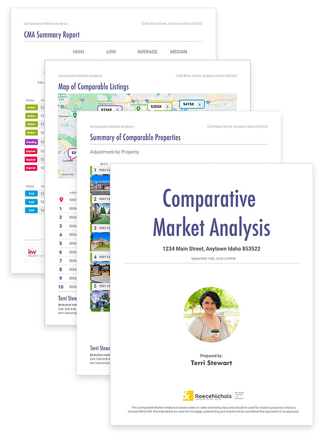 comparative market analysis in the palm of your hand 