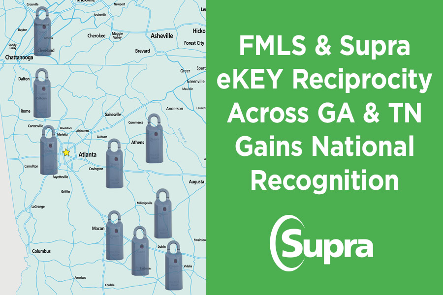 FMLS & Supra eKEY Reciprocity Across GA & TN Gains National Recognition